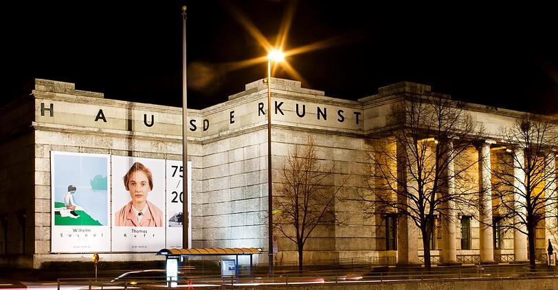 Der Kunsttempel in der Prinzregentenstraße: Das Haus der Kunst lockt bis in die Nacht (täglich 10&ndash;20 Uhr, donnerstags sogar bis 22 Uhr).