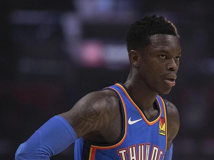 Dennis Schröder war mit 17 Punkten Oklahomas Topscorer.