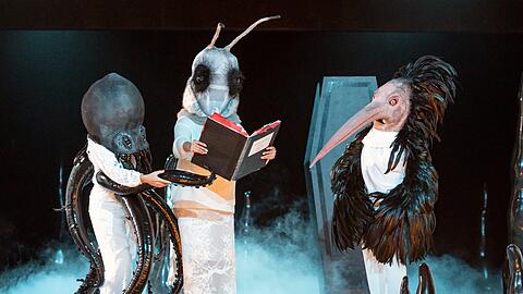 "Ariadne auf Naxos", inszeniert von Dirk Schmeding im Staatstheater Augsburg.