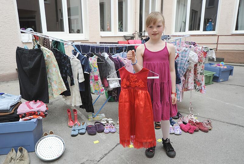 Hofflohmarkt in der Metzstraße