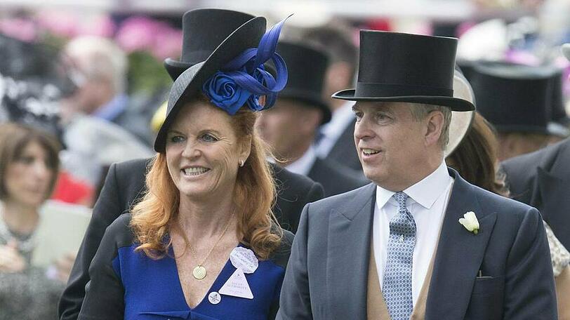 Prinz Andrew und Ex-Frau Sarah Ferguson im Jahr 2015.
