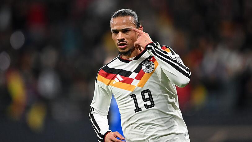 Er sollte sich bewähren - Leroy Sané traf gleich doppelt. Er sollte sich bewähren - Leroy Sané traf gleich doppelt.