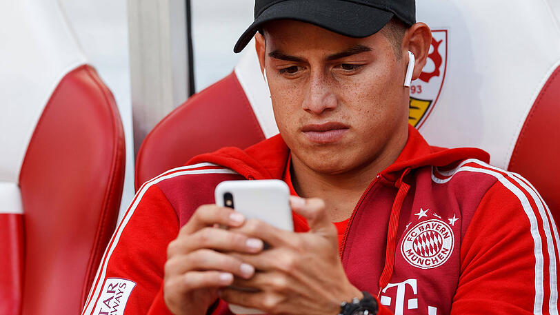 Südamerika-Star beim FC Bayern: James.