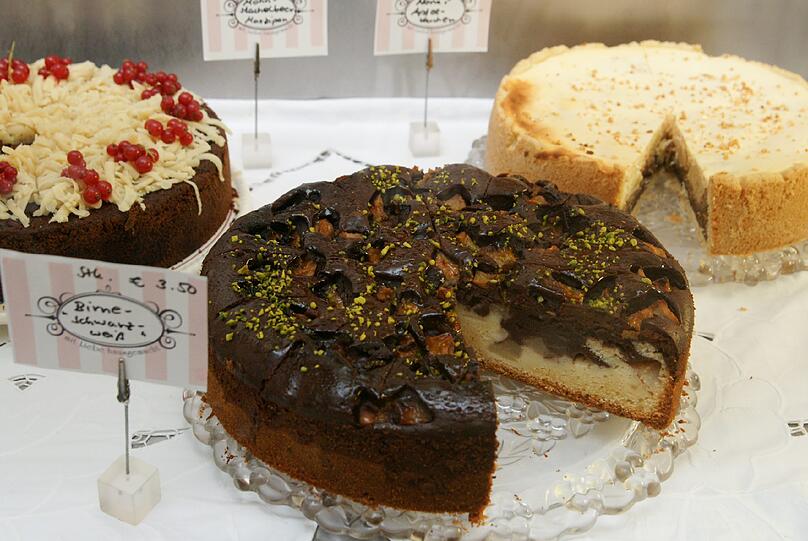 Objekte der Begierde: Die hausgemachten Kuchen.