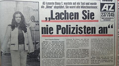 AZ vor 50 Jahren: "Lachen Sie nie Polizisten an"