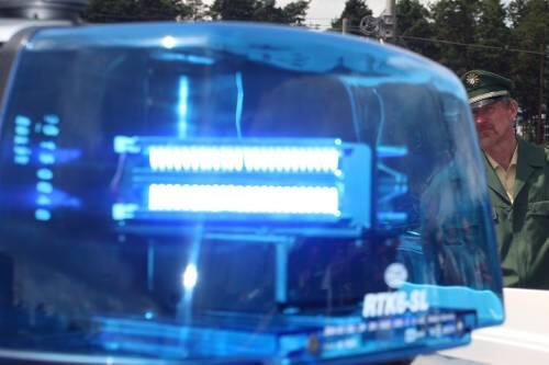 Polizei-Einsatz wegen Sprengstoff-Selbstlaborat.