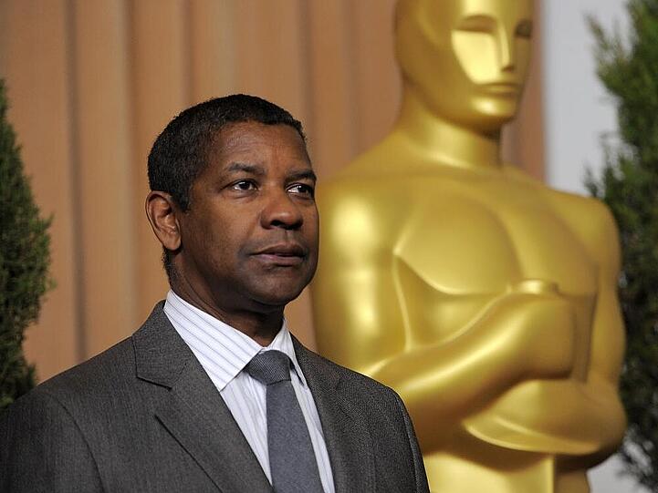 Erfolg dank seiner Mutter: Denzel Washington bei der Oscarverleihung