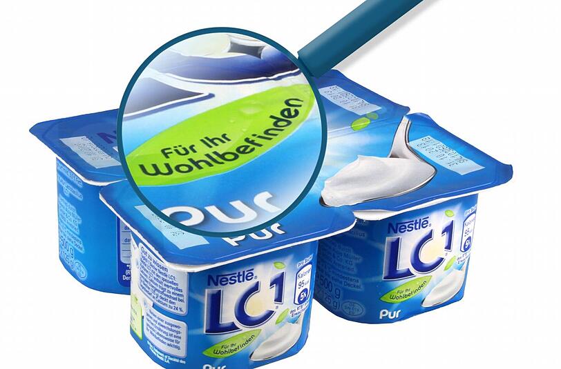 Ganz normaler Joghurt - nur doppelt so teuer: Nestlé LC1