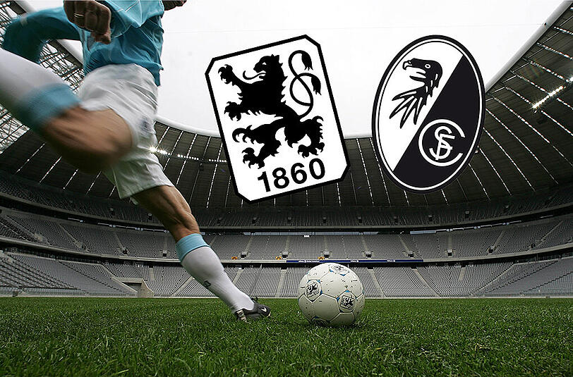 Pokalduell: Der TSV 1860 trifft in der zweiten Runde auf den Bundesligisten SC Freiburg.