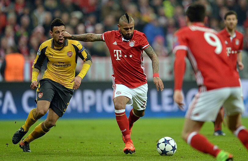 Arturo Vidal: Note 2. Herausragend in der ersten Halbzeit. Zweikampfkrieger, Dauerläufer, Distanzschütze &ndash; Ospina hielt seinen Linksschuss (8.). Einer der Besten.