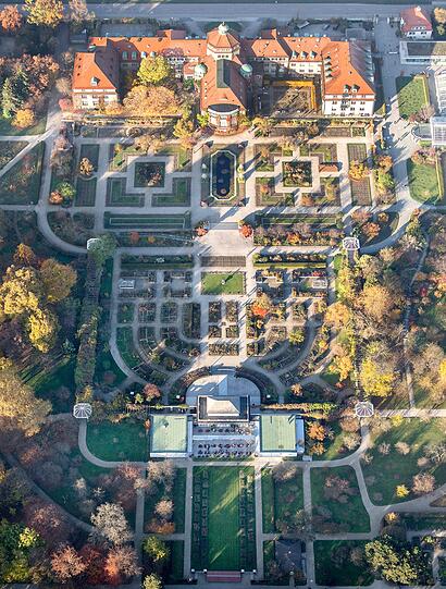 Der Botanische Garten.