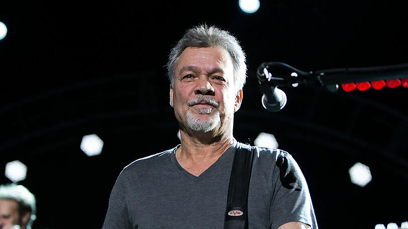Eddie Van Halen bei einem Auftritt