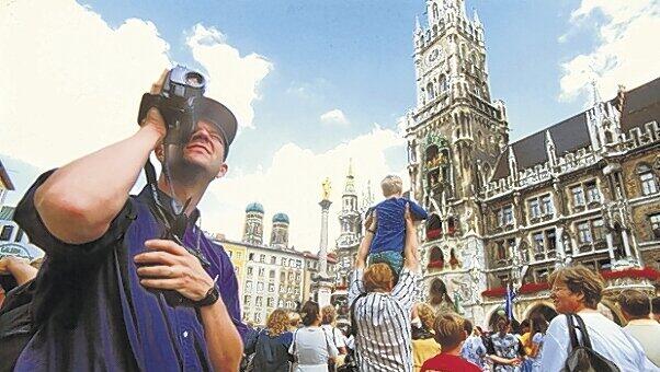 Aufregung am Marienplatz Aufregung am Marienplatz
