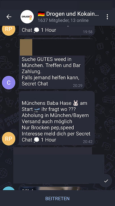 Auf Telegram gibt es mehrere solcher Channels und Gruppen. Auf Telegram gibt es mehrere solcher Channels und Gruppen.