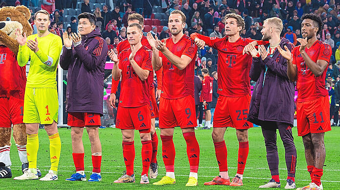 In der Liga längst wieder die Überbayern.