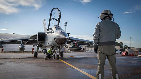 Ein Tornado auf der Air Base im türkischen Incirlik.