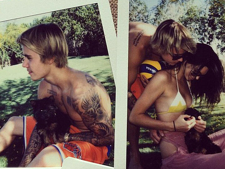 Justin Bieber und Kendall Jenner genießen die Sonnenstrahlen