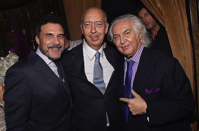 Andre Balazs, Benedikt Taschen und Tony Shafrazi