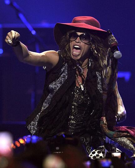 ...Aerosmith-Sänger Steven Tyler!