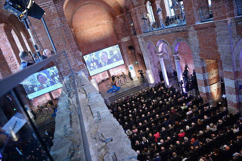 Festakt der Hanns-Seidel-Stiftung anlässlich des 100. Geburtstags von Franz Josef Strauß. Hier die Bilder von der Gedenkfeier in der Allerheiligen-Hofkirche der Residenz in München.