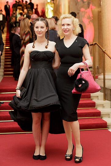 Schauspielerin Sunnyi Melles mit Tochter Leonie.