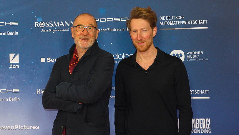Louis Klamroth (re.) mit Papa Peter Lohmeyer Louis Klamroth (re.) mit Papa Peter Lohmeyer