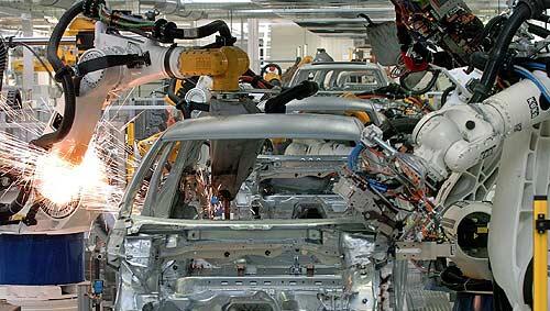 Produktion in der Automobilindustrie Produktion in der Automobilindustrie