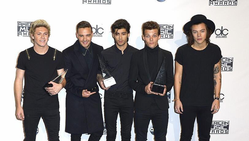 Sie waren die Abräumer des Abends: One Direction Sie waren die Abräumer des Abends: One Direction
