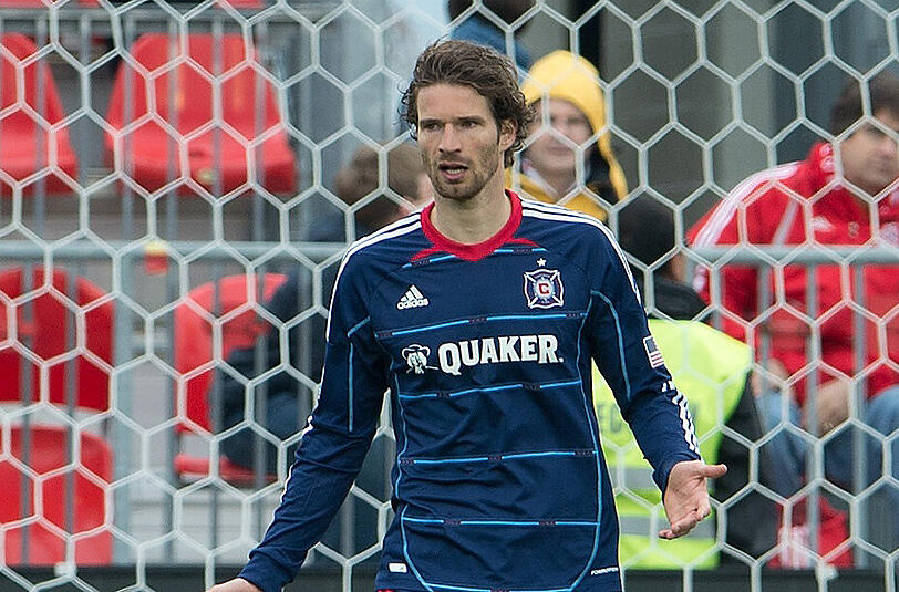 Von 2012 bis 2013 bei Chicago Fire: Friedrich.