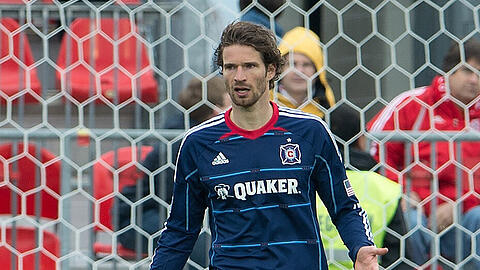 Von 2012 bis 2013 bei Chicago Fire: Friedrich.