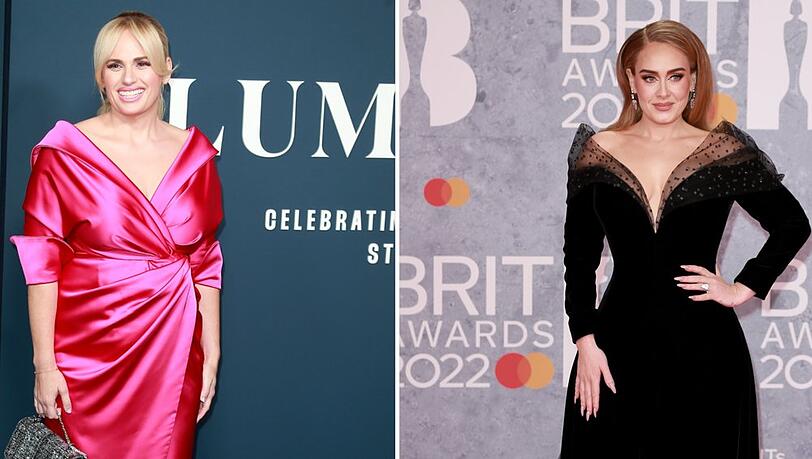 Rebel Wilson (l.) schreibt in ihrer Autobiografie auch &uuml;ber Adele.
