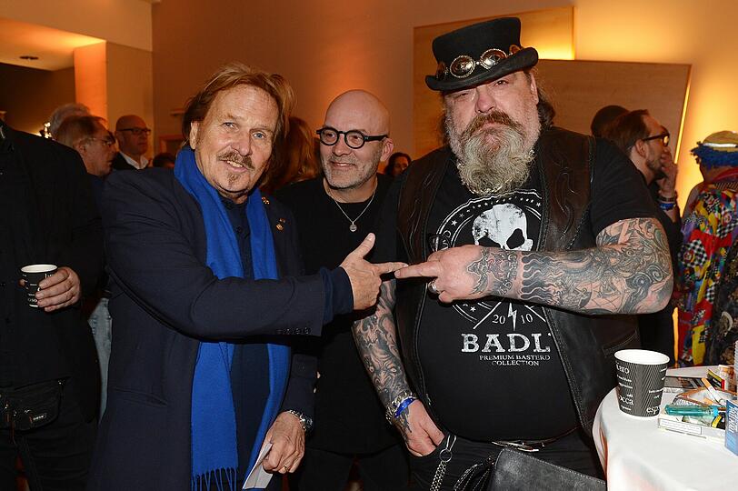 Frank Zander, Fredderik Collins und Fred Gantenberg (Freddy)