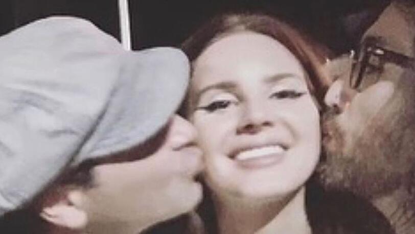 Adam Cohen (l.), Lana Del Rey und Sean Ono Lennon Adam Cohen (l.), Lana Del Rey und Sean Ono Lennon