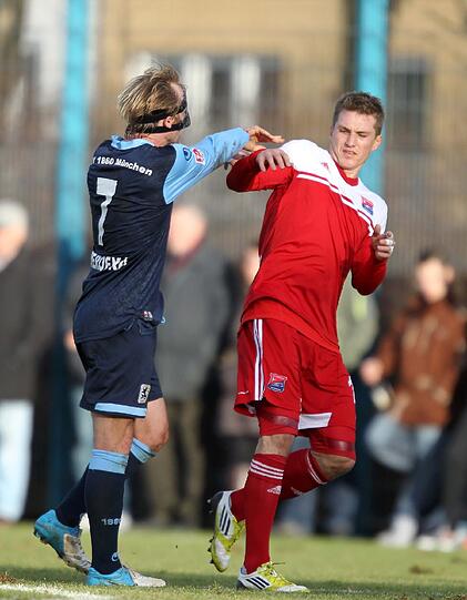 Die Sechzger mussten beim Testspiel gegen Unterhaching ran.