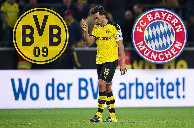 Wohin geht der Weg für BVB-Kapitän Mats Hummels? Bleibt er doch in Dortmund, wechselt er zu seinem ehemaligen Verein Bayern München oder zieht es ihn doch ins Ausland?