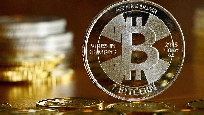 Bitcoins sind eine rein virtuelle Währung - es gibt weder Münzen, noch Scheine.