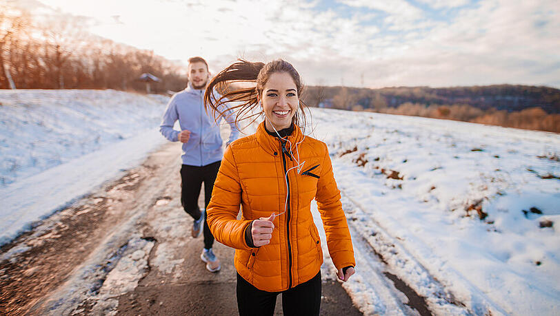 Sport bei kalten Temperaturen stärkt auch das Immunsystem Sport bei kalten Temperaturen stärkt auch das Immunsystem