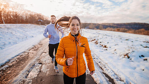 Sport bei kalten Temperaturen stärkt auch das Immunsystem