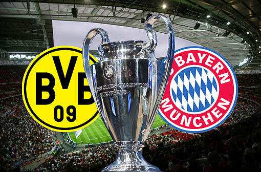Der Kracher am 25. Mai 2013: Der FC Bayern trifft im Finale der Champions League im legendären Wembley-Stadion auf den Erzrivalen Borussia Dortmund.