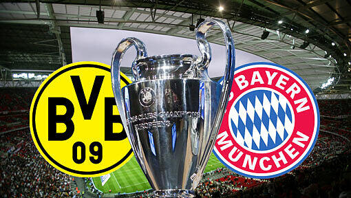 Der Kracher am 25. Mai 2013: Der FC Bayern trifft im Finale der Champions League im legendären Wembley-Stadion auf den Erzrivalen Borussia Dortmund. Der Kracher am 25. Mai 2013: Der FC Bayern trifft im Finale der Champions League im legendären Wembley-Stadion auf den Erzrivalen Borussia Dortmund.