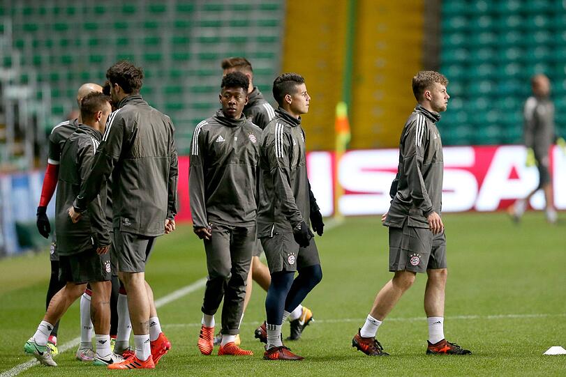 Die Bilder vom Abschlusstraining aus Glasgow.
