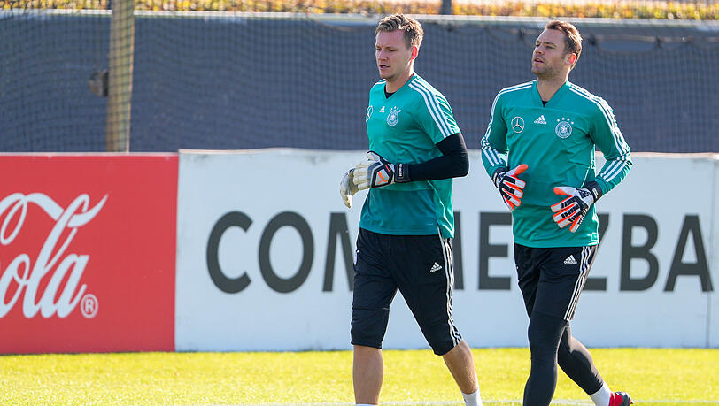 Manuel Neuer ist in der Nationalmannschaft als Kapitän und unumstrittene Nummer eins gesetzt.