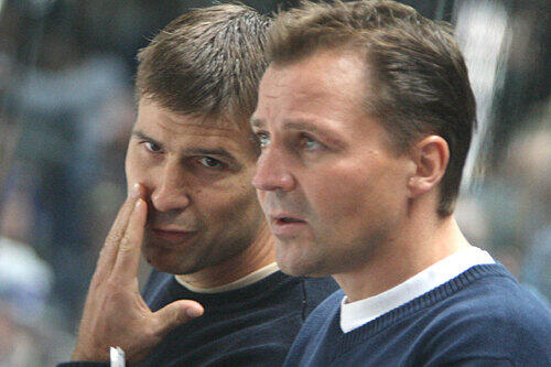 Sie sollen&rsquo;s richten: Der neue Cheftrainer Andreas Brockmann und sein &bdquo;Co&ldquo; Martin Jiranek (links).