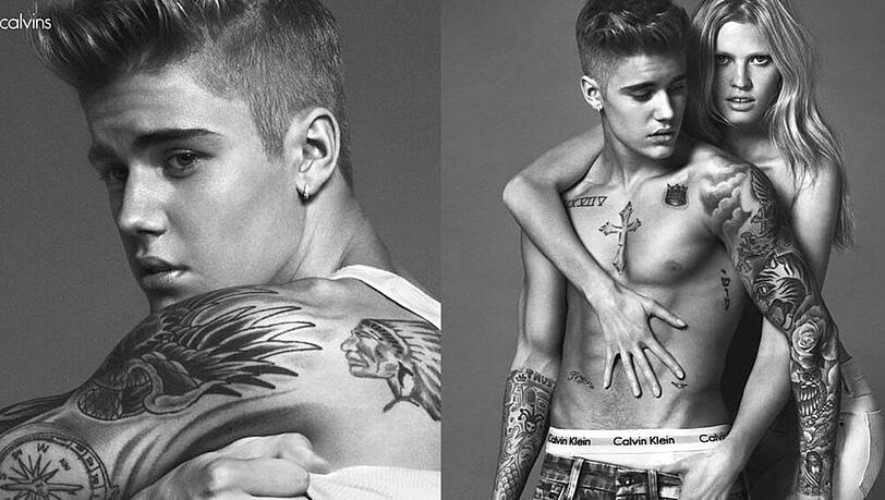 Um diese Bilder für Calvin Klein ging es in dem Sketch von "SNL" Um diese Bilder für Calvin Klein ging es in dem Sketch von "SNL"