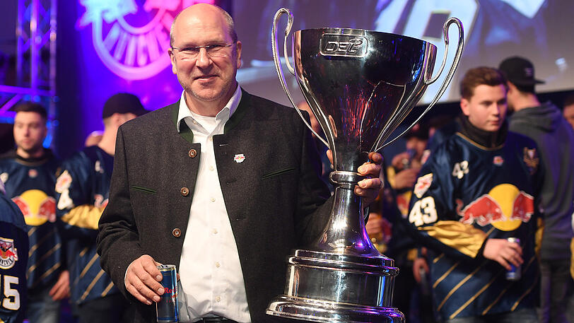 Hat mit dem EHC Red Bull München erneut den DEL-Titel im Visier: Trainer Don Jackson.