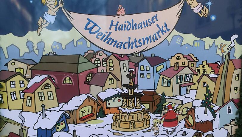 Schnee gibt's derzeit nur auf dem Bild: Der Haidhauser Weihnachtsmarkt hat trotzdem viel zu bieten. Schnee gibt's derzeit nur auf dem Bild: Der Haidhauser Weihnachtsmarkt hat trotzdem viel zu bieten.