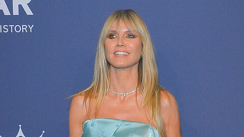 Heidi Klum bei einem Auftritt in New York
