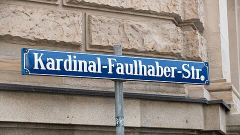 Die Kardinal-Faulhaber-Straße in München könnte bald einen neuen Namen tragen