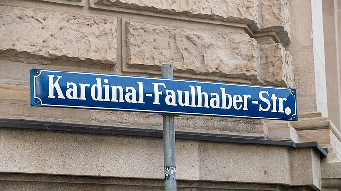 Die Kardinal-Faulhaber-Straße in München könnte bald einen neuen Namen tragen