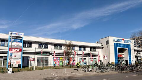 In dem Einkaufszentrum hatte sich ein Wildschwein verirrt.